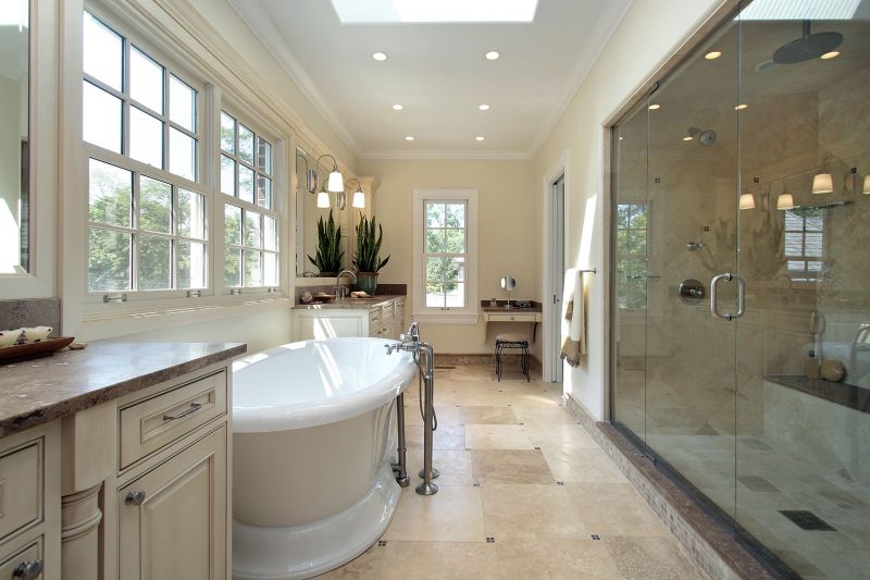 Spacious Master Bath with Custom Storage